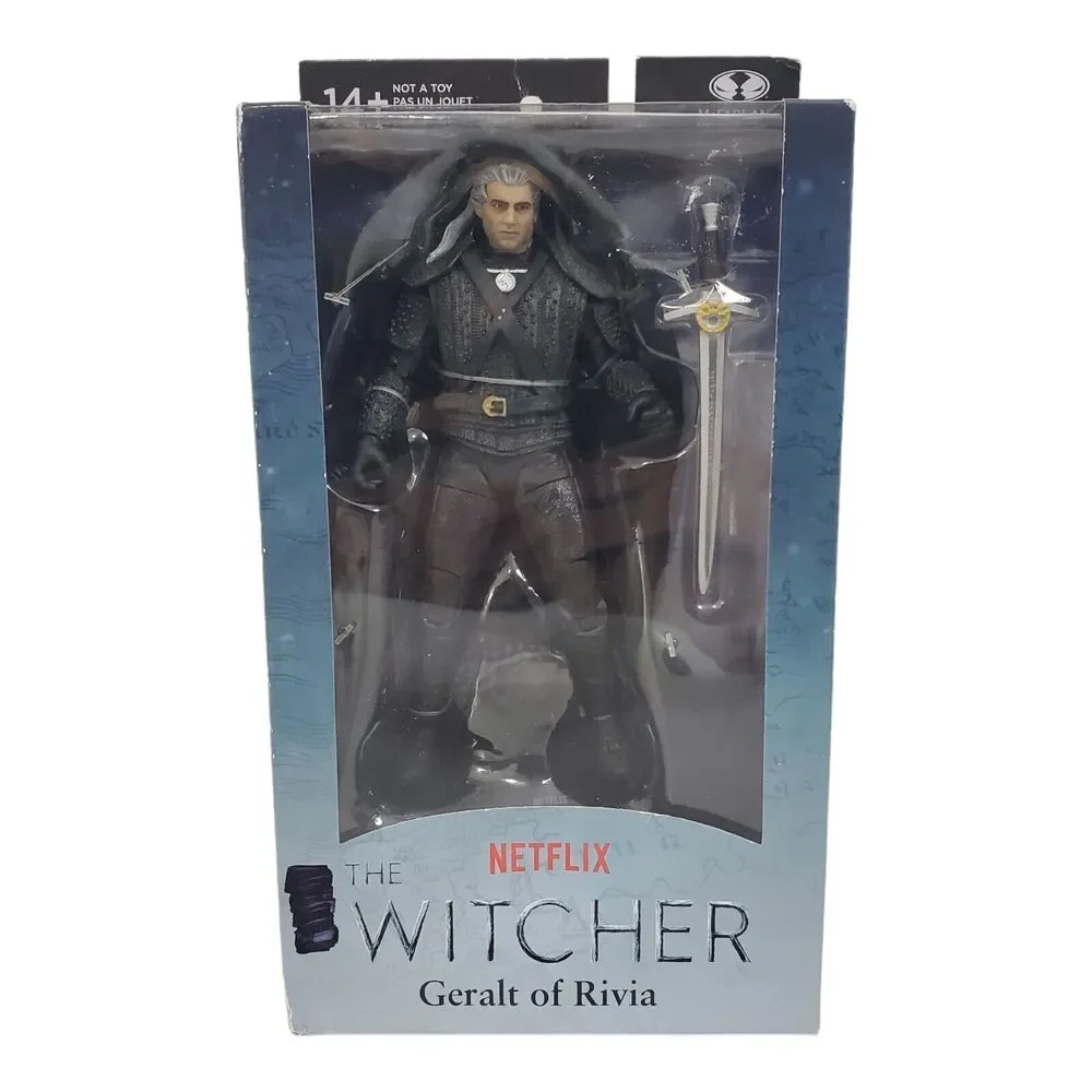 THE WITCHER Action Figure GERALT OF RIVIA McFarlane NETFLIX NIB